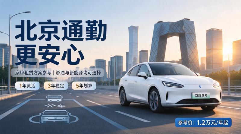 2026年闲置北京京牌照出租三年价格展示图